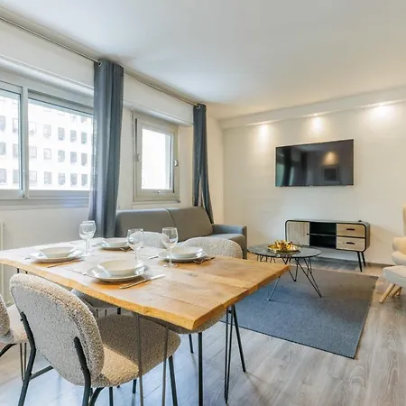 Apartment Flat Cosy-1br-4p- Anatole France *